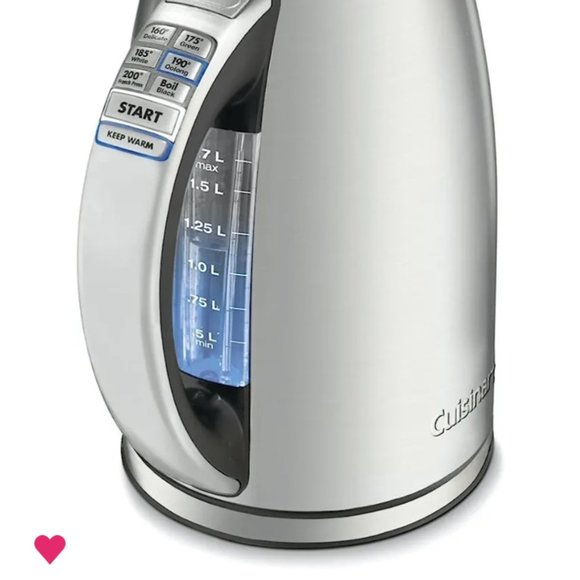 Cuisinart Stainless Steel Cordless Electric kettle - Picture 3 of 3